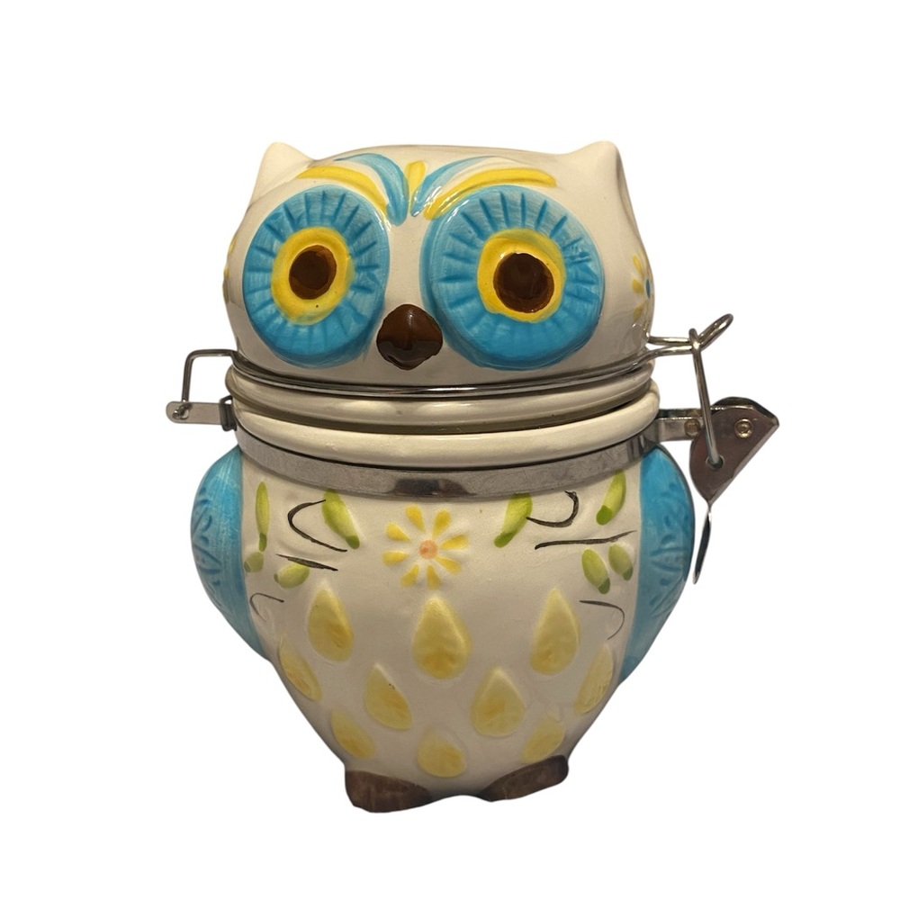 Boston Warehouse Owl Ceramic Container